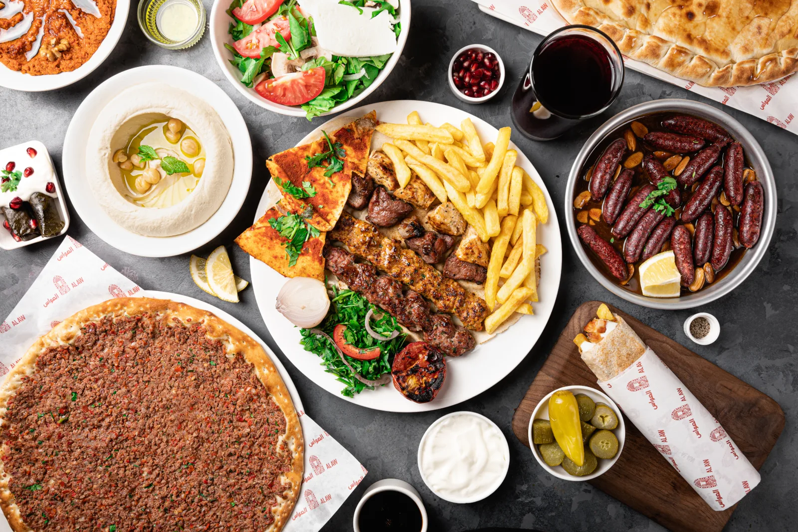 Al Awas mixed grill platter